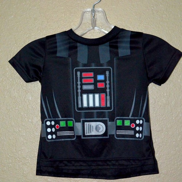 Star Wars Costumes Star Wars Sz 2t Darth Vader Black Shirt
